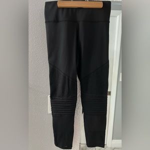 Zyia Black Moto Light n Tight Leggings